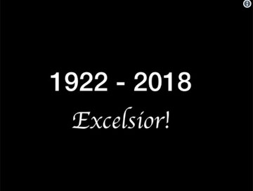 謝謝您,所有的一切!漫威之父史丹李過世享壽95歲 謝謝您,所有的一切!漫威之父史丹李過世享壽95歲