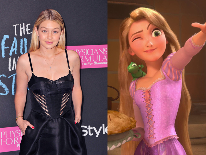 名模吉吉哈蒂曾試鏡迪士尼【魔髮奇緣】真人版，卻因為這原因沒了？