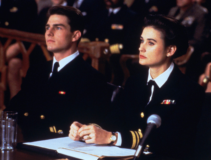 黛咪摩爾表示，湯姆克魯斯得知她懷孕後，排戲有點尷尬？