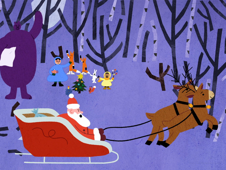 「雪花穿上溜冰鞋」充滿創意【聖誕五告讚！】獲選安錫動畫影展