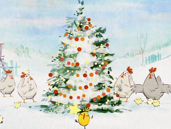 Google插畫家舒基娜跨界力作【聖誕五告讚！】5個故事秀奇蹟