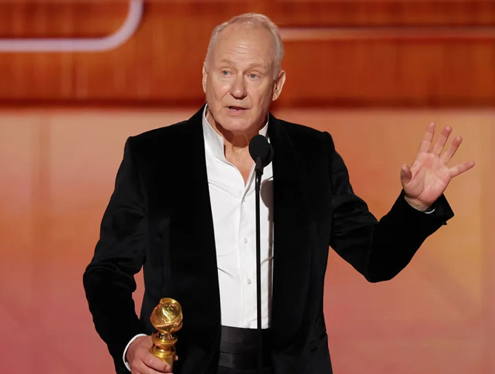 史戴倫史柯斯嘉【情感的價值】獲金球男配，致詞霸氣宣言！