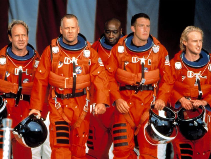 班艾佛列克在和布魯斯威利拍【世界末日】這幕時食物中毒？