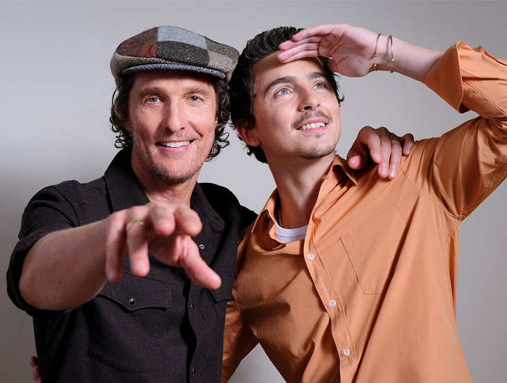 提摩西夏勒梅與馬修麥康納對談，感嘆串流平台把好戲都放在最開頭