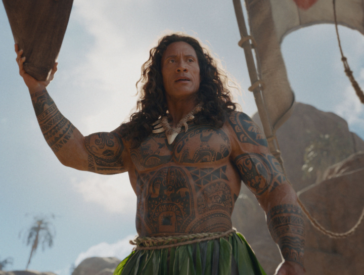 【海洋奇緣】真人版正式預告及海報曝光！巨石強森「毛伊」形象首度正面亮相